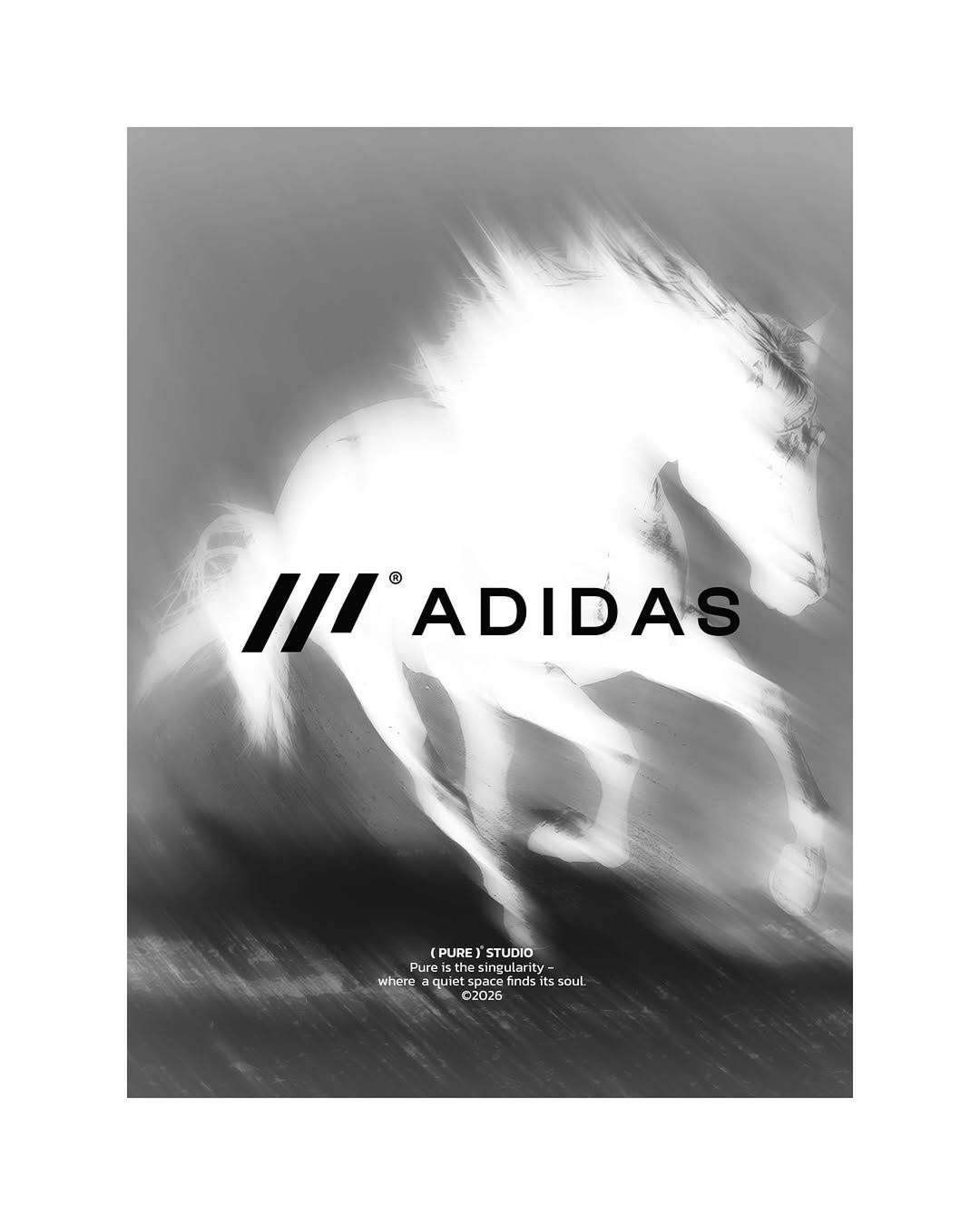Adidas art direction, campaign by Pure Studio