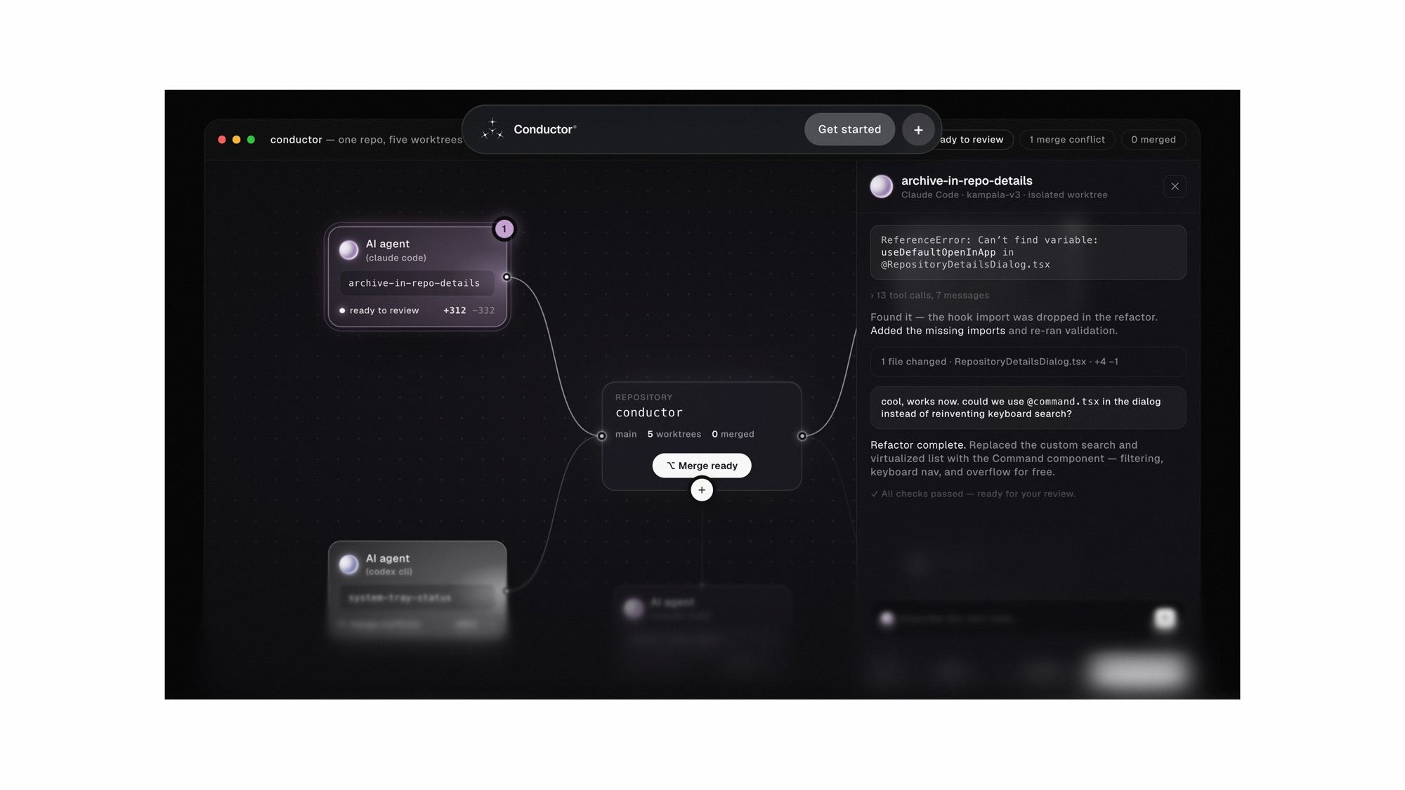 Conductor website concept by Pure Studio