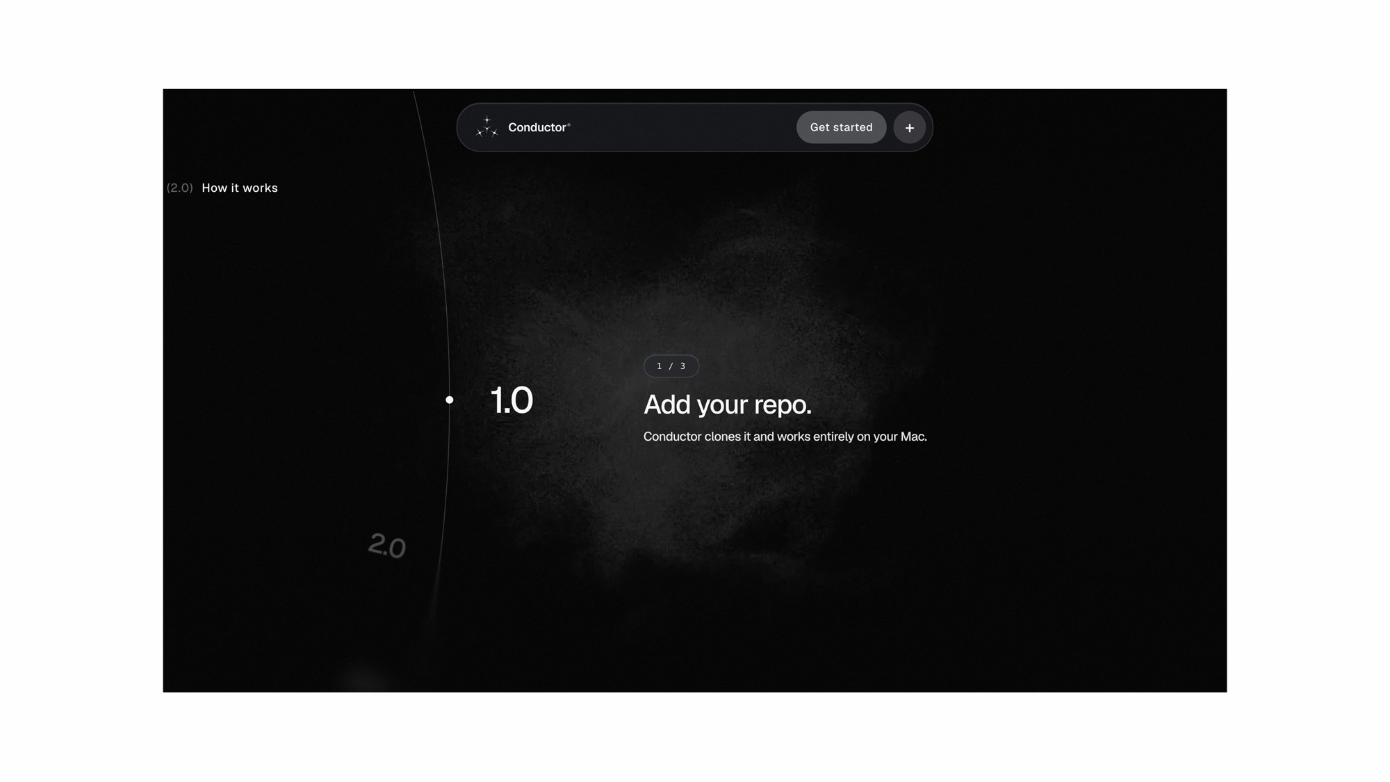 Conductor website concept by Pure Studio