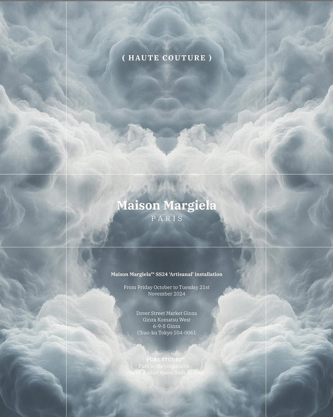 Maison Margiela art direction, campaign by Pure Studio