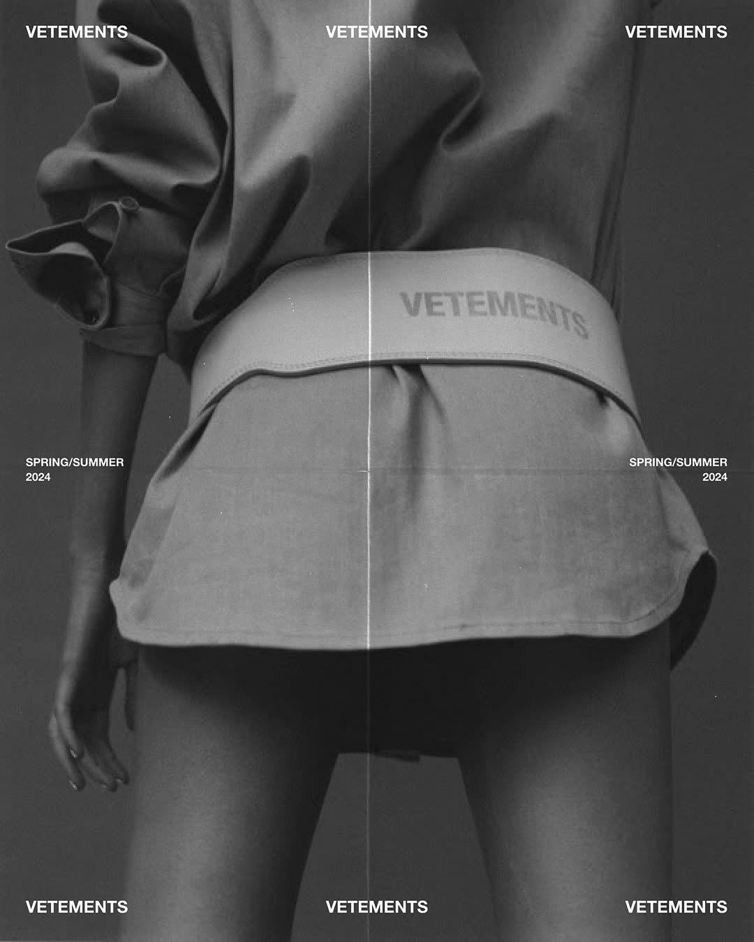 Vetements art direction, campaign by Pure Studio